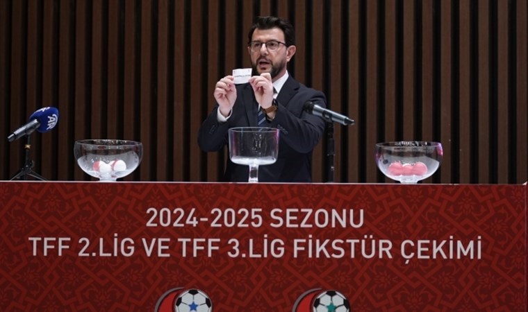 TFF 2. ve 3. Lig'de yeni sezon fikstürü belli oldu!