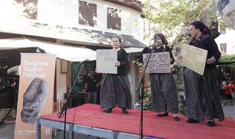 Bergama şehrinin tiyatro cevherini ortaya çıkaran festival!