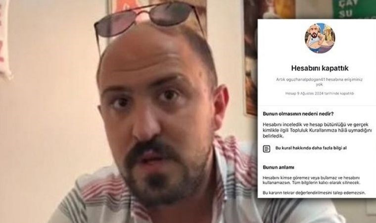 Oğuzhan Alpdoğan’ın Instagram’ı kapandı mı? Oğuzhan Alpdoğan’ın Instagram’ı neden kapatıldı?