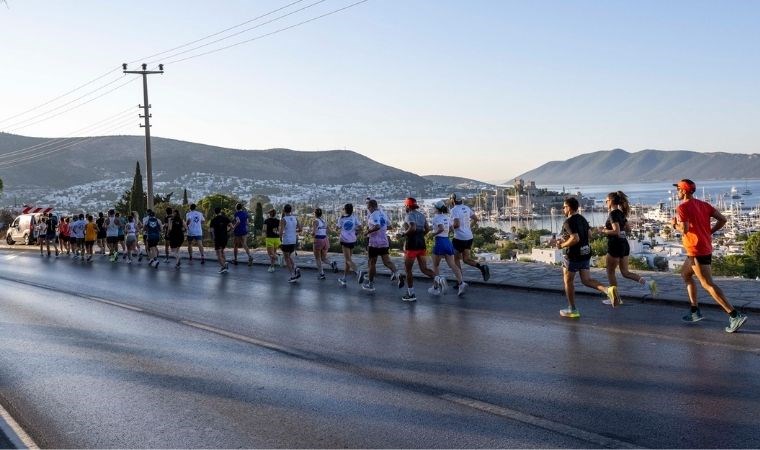 Bodrum Yarı Maratonu'nun tanıtımı yapıldı