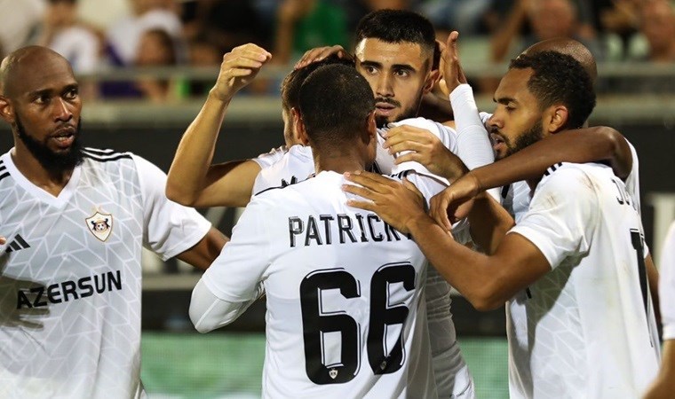 UEFA Şampiyonlar Ligi'nde müthiş maç: Karabağ turu 7 golle aldı!