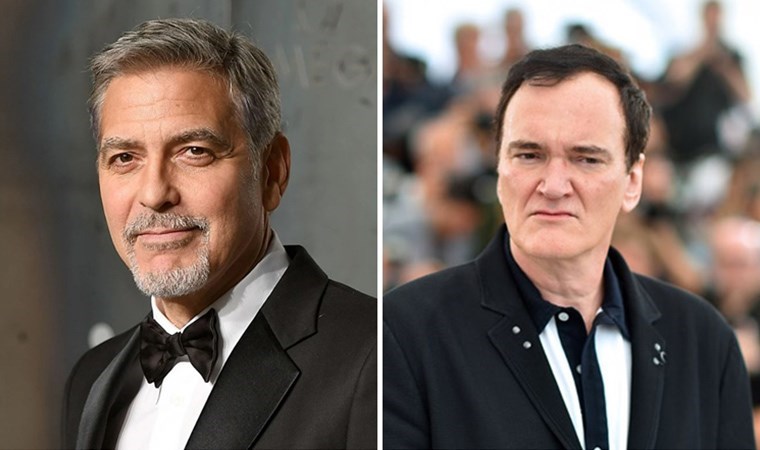 Tarantino'nun 'film yıldızı değil' açıklamasına Clooney'den sert cevap