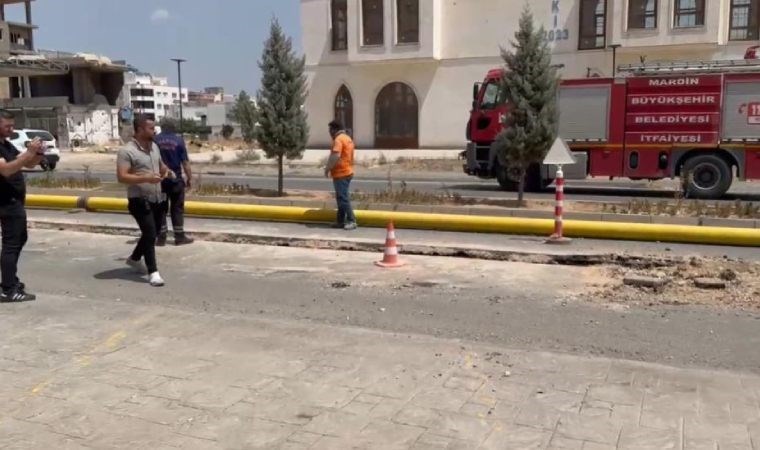 Mardin’de doğalgaz hattında bomba paniği!