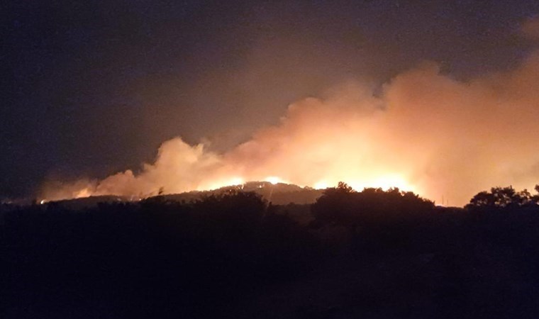 Manisa'daki orman yangını 6'ncı gününde: Karayakup Mahallesi tamamen yandı