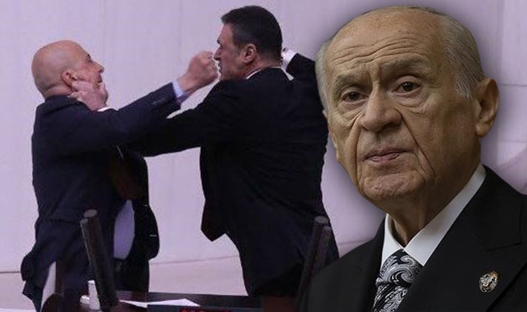 Son Dakika... Devlet Bahçeli isim vermeden Şık'ı işaret etti, ağzını bozdu: 'Soysuz, DEM kontenjanlı TİP milletvekilidir'