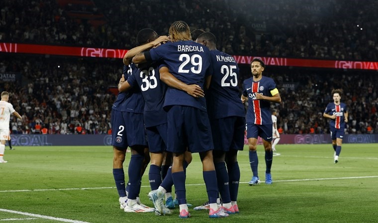 PSG, Montpellier'e gol oldu yağdı!