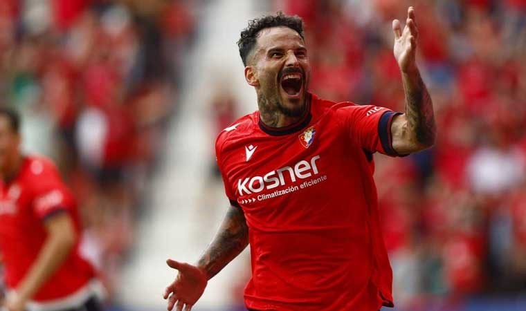 Osasuna evinde tek golle galip