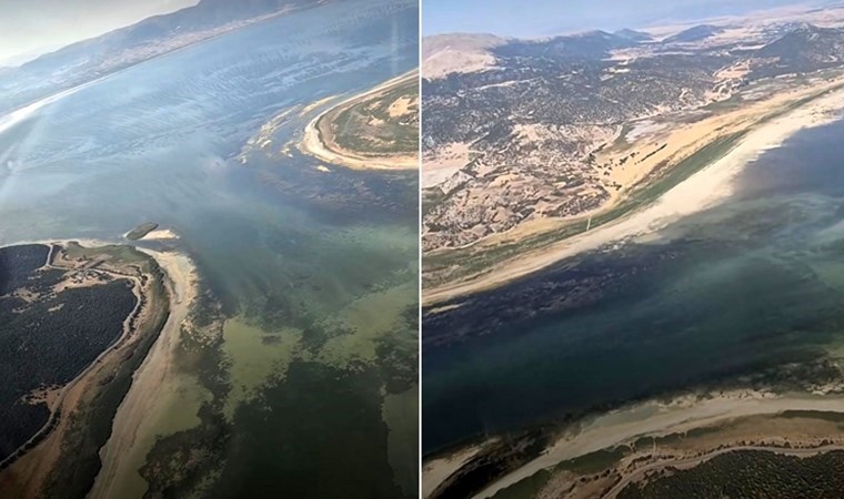 Yok oluyor... Eğirdir Gölü ikiye bölünmek üzere