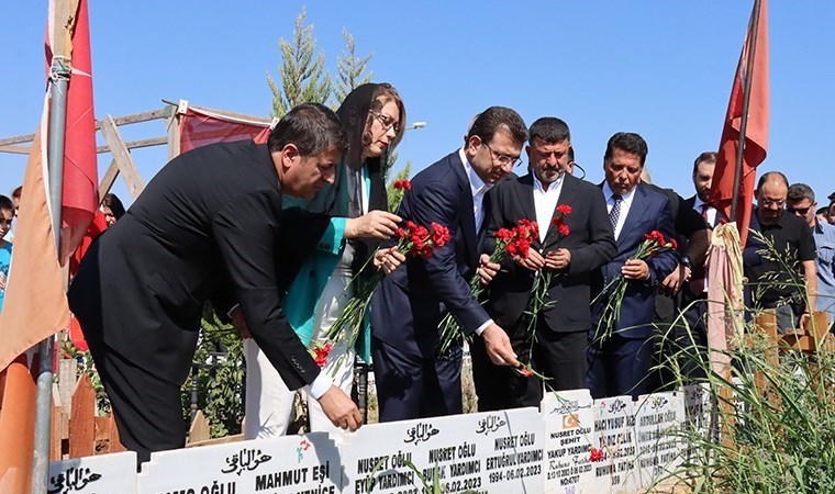 İmamoğlu, Adıyaman'da konuştu: 'Deprem konusunda en kötü sınavı veren ülke biziz'