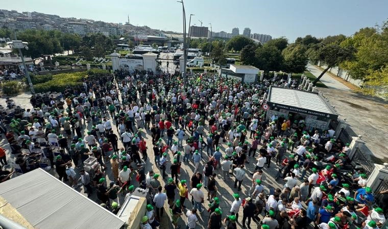 TAG sürücülerinden 'UKOME' protestosu