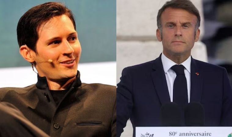 Macron, iddialara yanıt verdi: Durov'u Fransa'ya o mu davet etti?