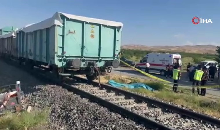 Malatya'da yük treni faciası: 3 ölü, 1 ağır yaralı