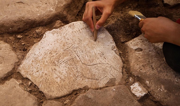 Neolitik Çağ'ın en önemli yerleşim yerlerinden Karahantepe'de yeni keşif