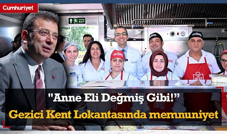 'Gezici Kent Lokantasına' yurttaşlardan yoğun ilgi