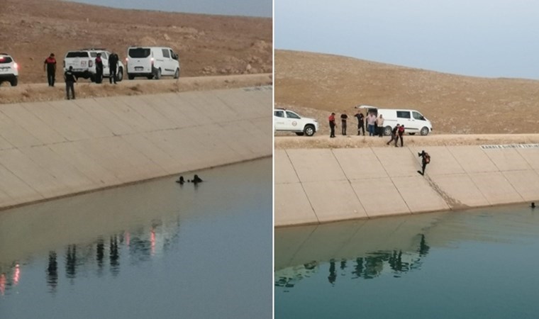 Serinlemek için girdiği sulama kanalında kayboldu