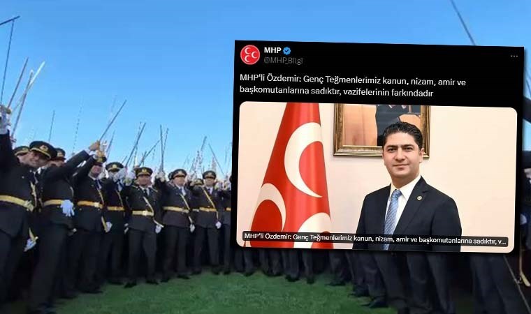 AKP'lilerin hedefi teğmenlere MHP sahip çıktı: 'Bu gençlerin ebedi Başkomutanları Atatürk'tür'