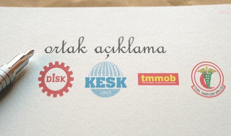 DİSK, KESK, TMMOB ve TTB'den ortak 'Dünya Barış Günü' açıklaması