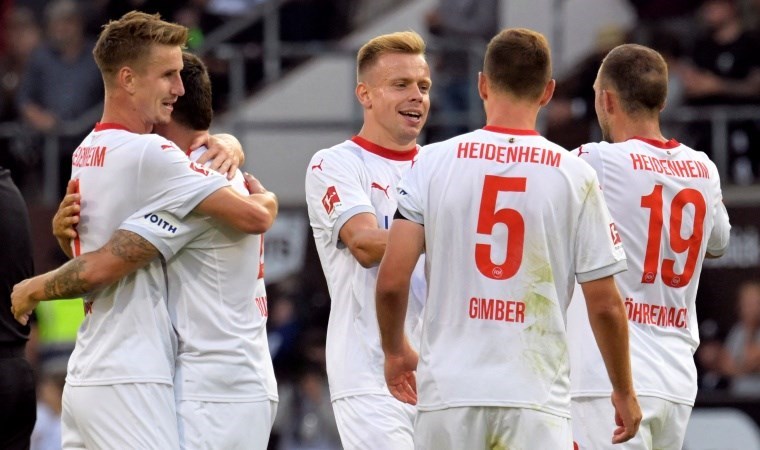 Başakşehir'in rakibi Heidenheim'dan 4 gollü galibiyet!