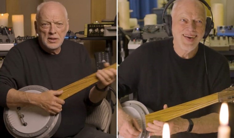 Pink Floyd'un üyesi David Gilmour'dan alışılmadık seçim: Türk Çalgısı 'Cümbüş' kullandı