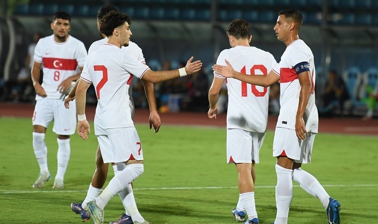 Ümit Milli Takım, San Marino'ya gol oldu yağdı!