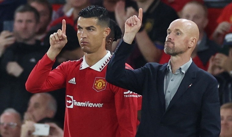 Cristiano Ronaldo'dan Erik ten Hag'a sert eleştiri: 'Bunu söyleyemez'