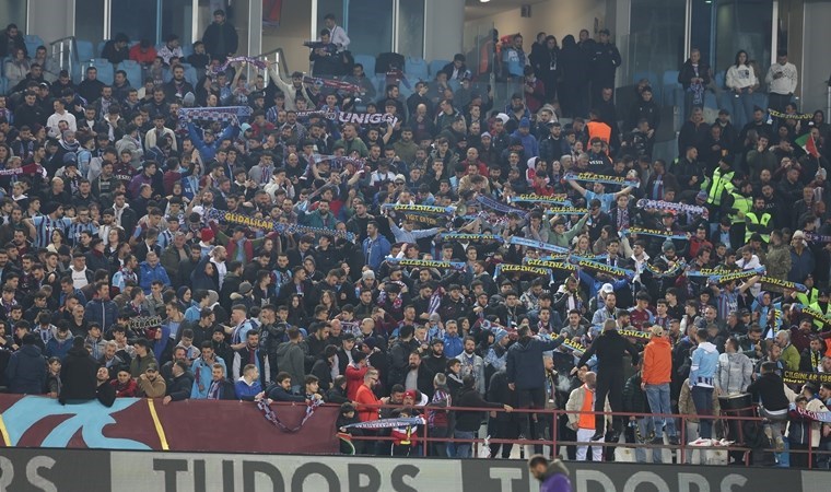 Trabzonspor taraftarından tepki!