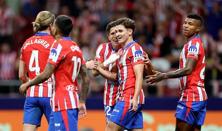 Atletico Madrid'den 3 gollü galibiyet