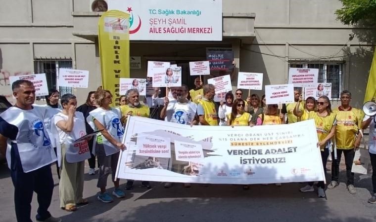 Sağlık meslek örgütleri: Yılın 5 ayı gelir vergisine çalışmaktan yorulduk