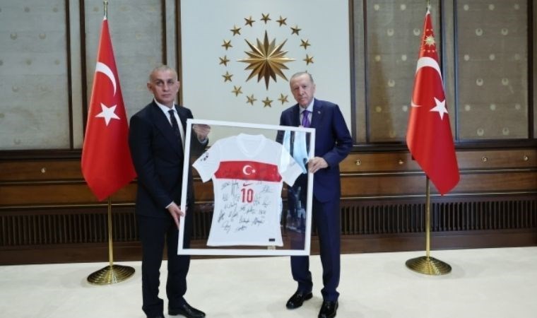 TFF'den Cumhurbaşkanı Recep Tayyip Erdoğan'a ziyaret!