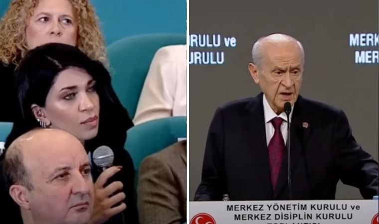 Bahçeli soru soran gazeteciyi azarladı: 'Böyle sapık ve yanlış sorularla aldatmaya heves etmeyin'