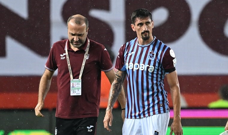 Trabzonspor'da flaş sakatlık: Karşılaşmaya devam edemedi!