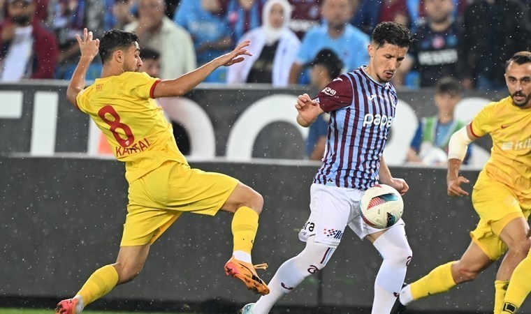 Trabzonspor, 2-0 yenilgiden 2-2’yi bulup 4. beraberliğini aldı