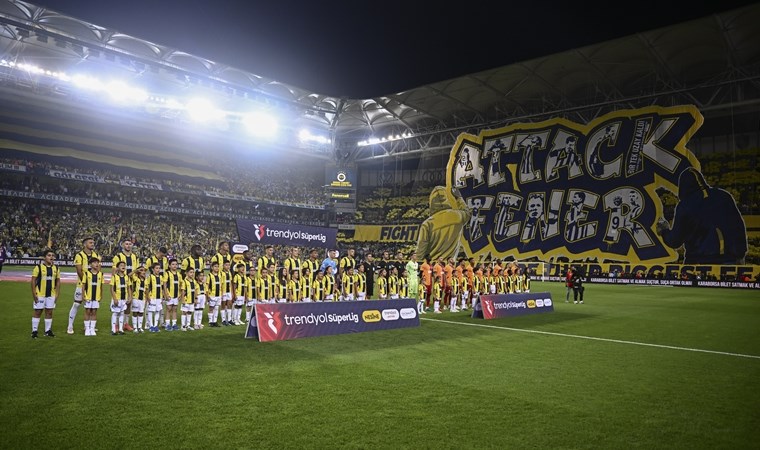 Dev maç öncesi muhteşem atmosfer: Fenerbahçe'den derbiye özel koreografi!