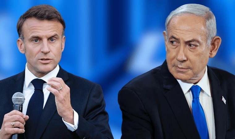 Macron'dan Netanyahu'ya 'bölgesel savaş' uyarısı