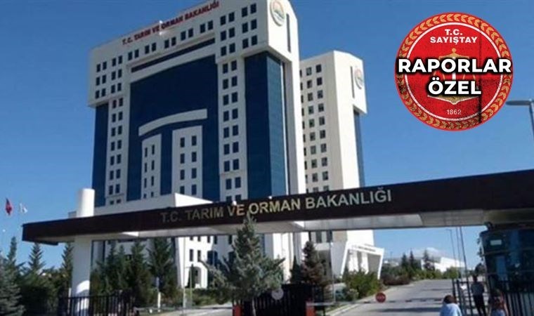 Sayıştay raporunda ortaya çıktı: Tarım ve Orman Bakanlığında kayıt dışı hesaplar!