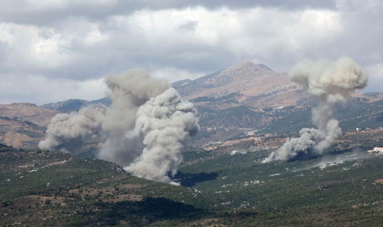 İsrail, Lübnan'ın güneyindeki çeşitli bölgelere hava saldırıları düzenliyor