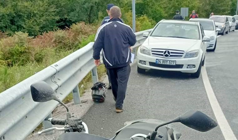 Hafif ticari aracın çarptığı motosikletin sürücüsü öldü