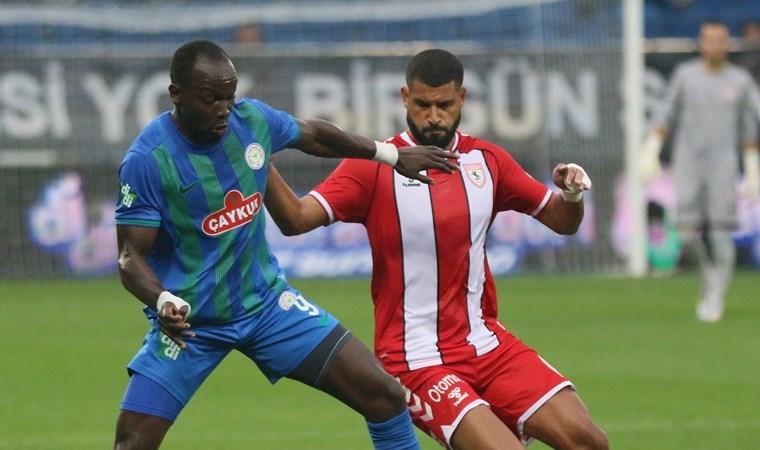 Karadeniz derbisinde kazanan Samsunspor! Çaykur Rizespor 0-1 Samsunspor