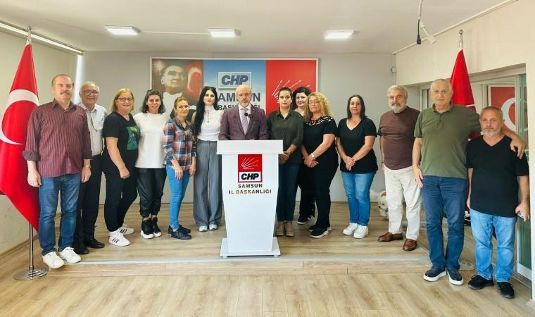 CHP Karadeniz il örgütlerinden Ekrem İmamoğlu’na destek