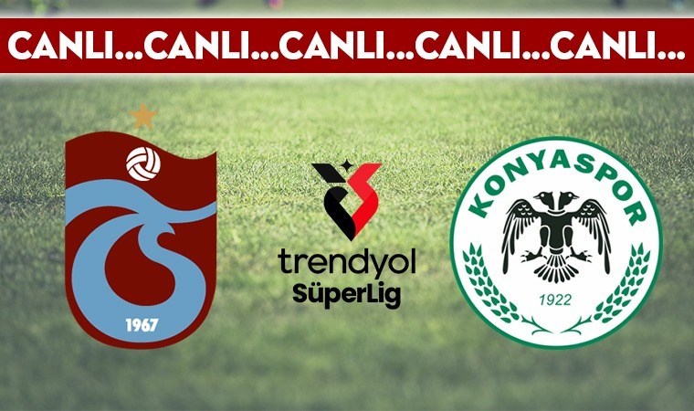 CANLI YAYIN: Trabzonspor 3-1 Konyaspor CANLI ANLATIM 2024-2025 sezonu Süper Lig 7. haftası