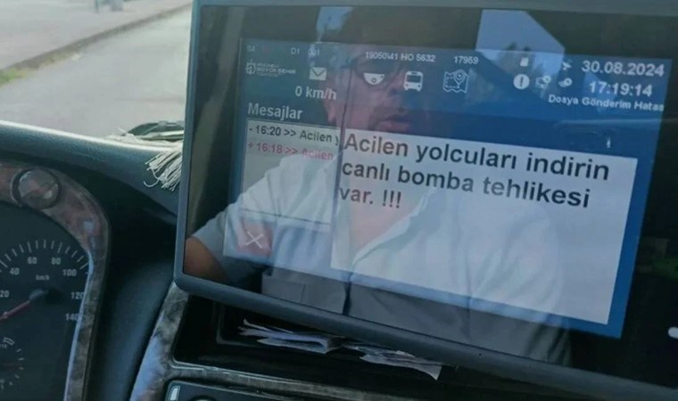 Otobüslere ‘canlı bomba var’ mesajı gönderdiler: 2 kişi yakalandı