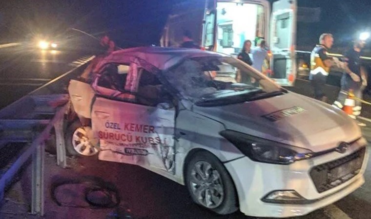 Balıkesir'de zincirleme trafik kazası: 1 kişi öldü, 1 kişi yaralandı