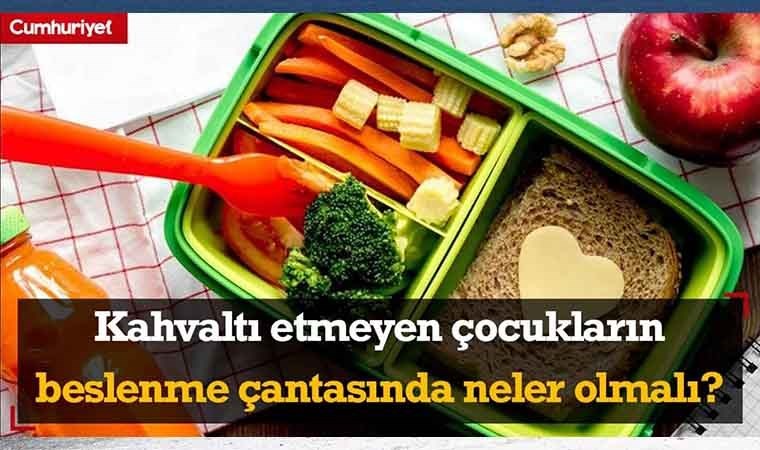 Çocukların beslenme çantasında neler olmalı?