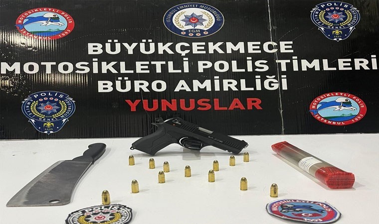 Büyükçekmece’de satırlı silahlı kavga! 14 gözaltı, 70 suç kaydı