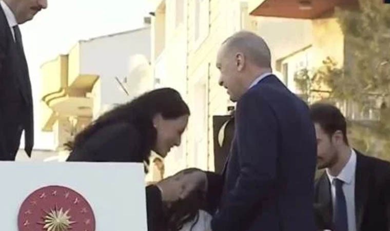 Erdoğan, elini öpen Aydın Milletvekili Seda Sarıbaş’a harçlık verdi