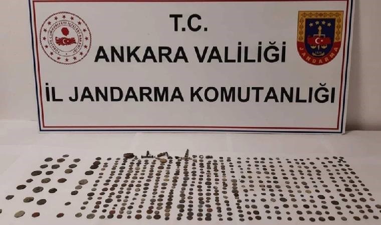 Ankara'da 530 parça tarihi eser ele geçirildi: Değeri 4 milyon TL!