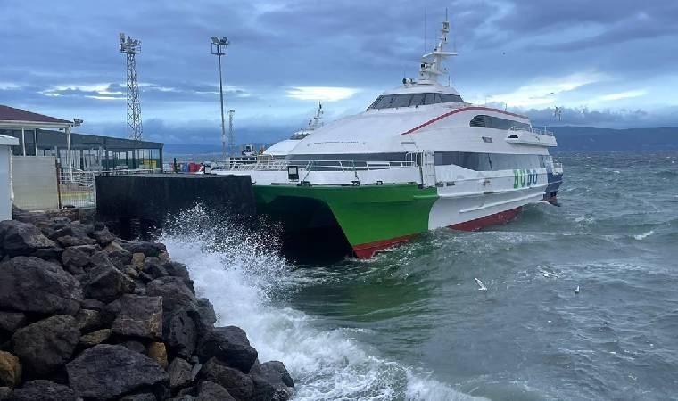 Deniz ulaşımına hava muhalefeti engeli: BUDO bazı seferleri iptal etti!