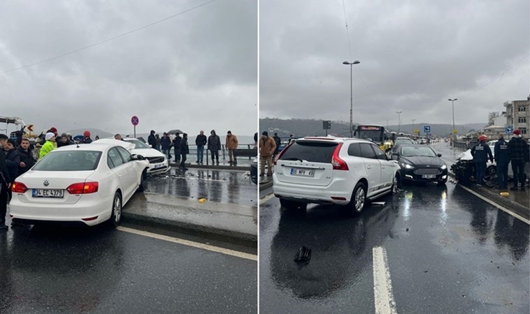 Ters yöne giren araç ile cip kafa kafaya çarpıştı: 2 yaralı