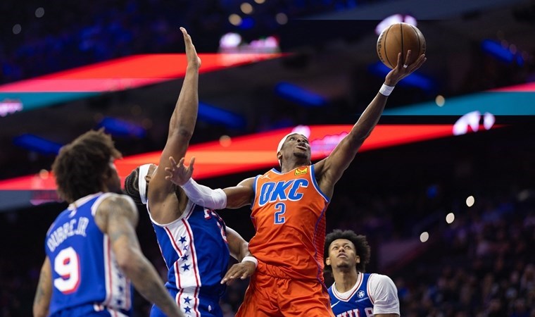 NBA'de Batı Konferansı lideri Thunder'dan yeni seri!