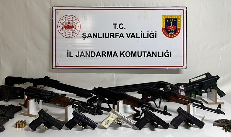 Jandarmadan Şanlıurfa'da 'silah kaçakçılığı' operasyonu: Gözaltılar var...